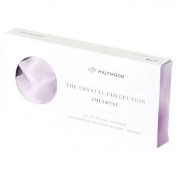Halfmoon Crystal Collection Silk Eye Pillow Amethyst