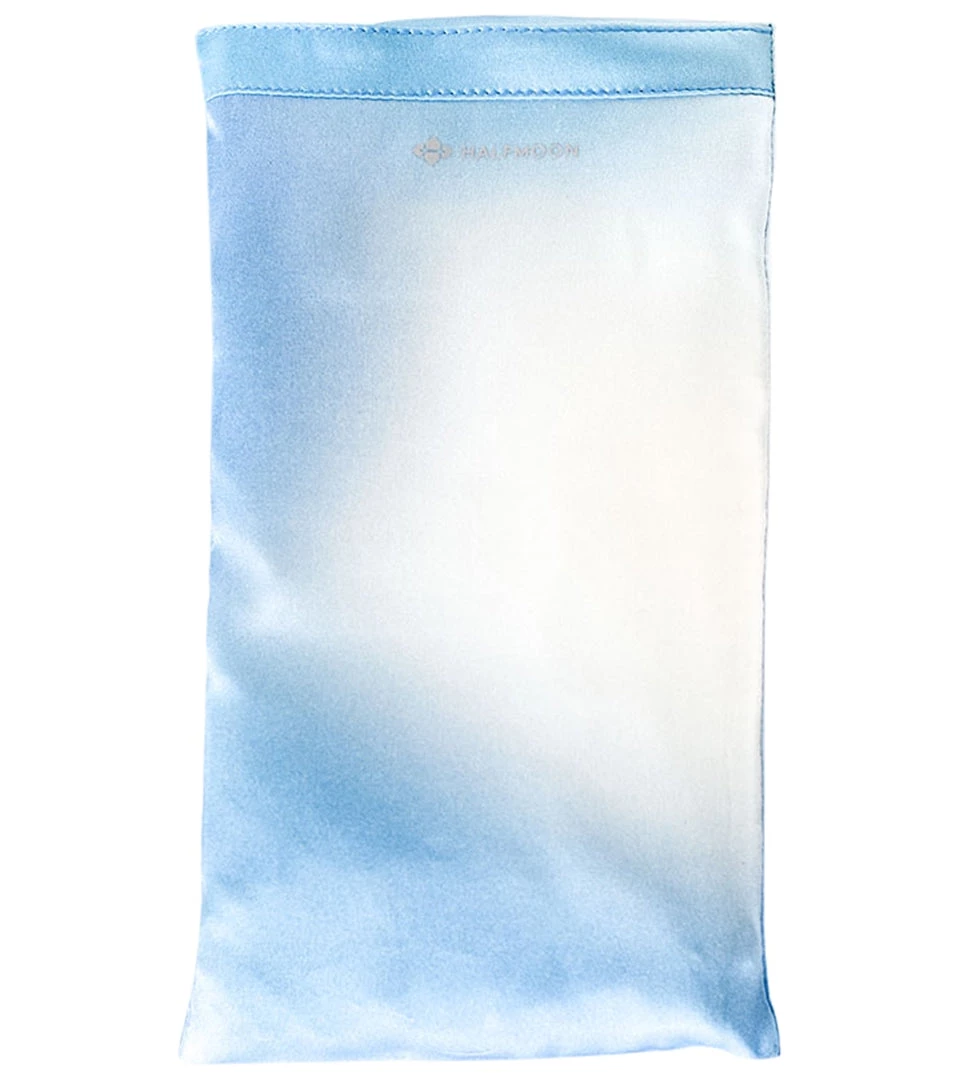 Halfmoon Crystal Collection Silk Eye Pillow Clear Quartz 6 Halfmoon Crystal Collection Silk Eye Pillow Clear Quartz