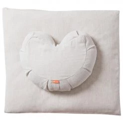 Halfmoon Linen Crescent Sit Set Natural Linen