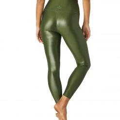 CLOTHING Beyond Yoga High Waisted Sportgloss 7/8 Yoga Leggings Eden Green 10 CLOTHING Beyond Yoga High Waisted Sportgloss 7/8 Yoga Leggings Eden Green