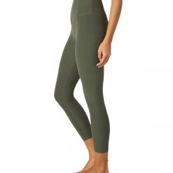 Beyond Yoga Spacedye High Waisted Yoga Capris Eden Green