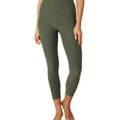 Beyond Yoga Spacedye High Waisted Yoga Capris Eden Green