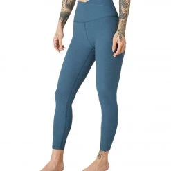 Beyond Yoga Spacedye At Your Leisure High Waisted 7/8 Yoga Leggings Stellar Blue