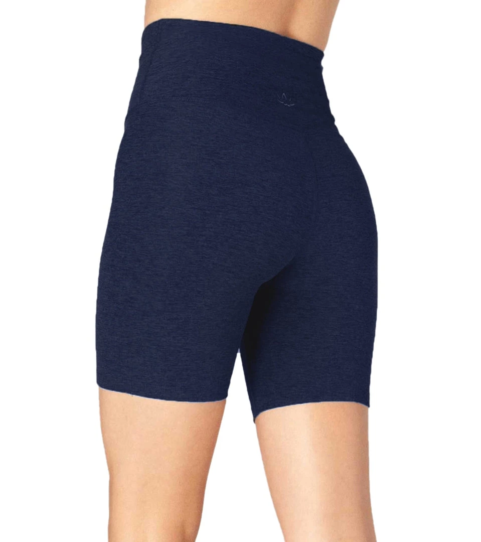 Beyond Yoga Spacedye High Waisted Biker Yoga Shorts Nocturnal Navy CLOTHING 4 Beyond Yoga Spacedye High Waisted Biker Yoga Shorts Nocturnal Navy CLOTHING