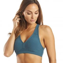 Beyond Yoga Spacedye Lift Your Spirits Yoga Sports Bra Stellar Blue CLOTHING