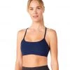 NEW ARRIVALS Beyond Yoga Spacedye Slim Racerback Yoga Sports Bra Nocturnal Navy