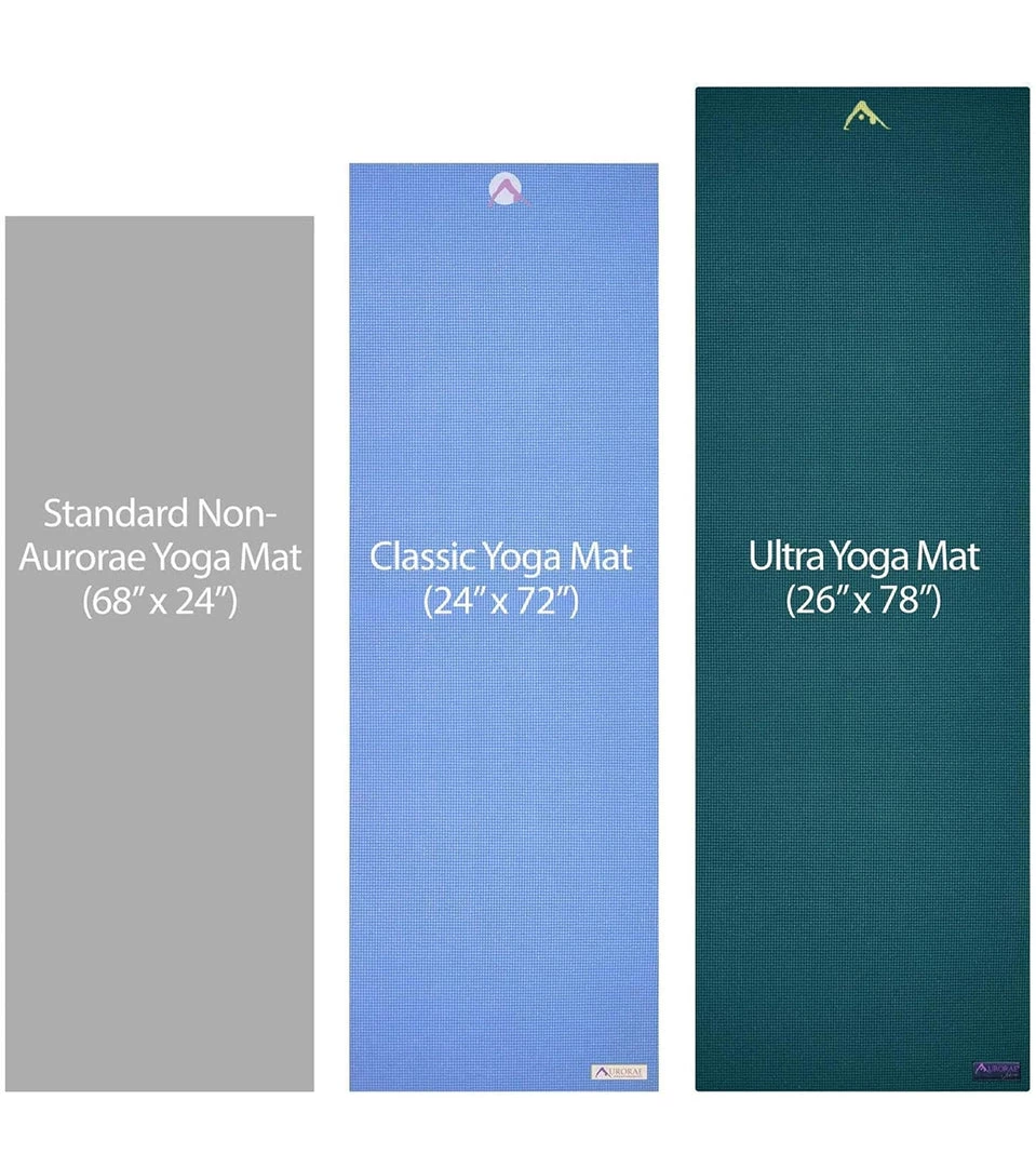 Aurorae Ultra Yoga Mat 78" Burgundy YOGA MATS & PROPS 6 Aurorae Ultra Yoga Mat 78" Burgundy YOGA MATS & PROPS