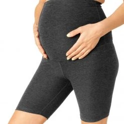 Beyond Yoga Spacedye Love The Bump Maternity Biker Shorts CLOTHING
