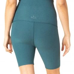 Beyond Yoga Spacedye Love The Bump Maternity Biker Shorts Stellar Blue CLOTHING