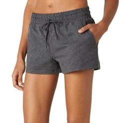 CLOTHING Beyond Yoga Spacedye Worked Up Shorts Black Charcoal