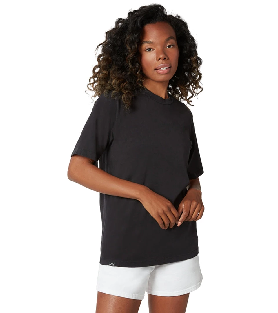 NUX Guy's Organic Tee Black CLOTHING 3 NUX Guy's Organic Tee Black CLOTHING