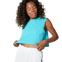 NUX Ella Organic Tank I'm Blue NEW ARRIVALS