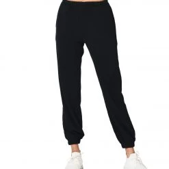 NUX Sunday Organic Sweatpants Black CLOTHING