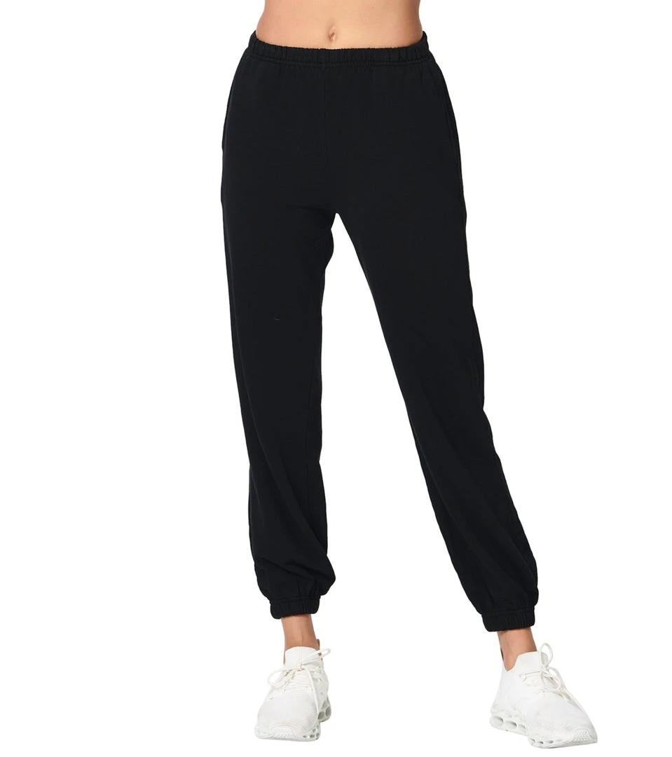 NUX Sunday Organic Sweatpants Black CLOTHING 3 NUX Sunday Organic Sweatpants Black CLOTHING