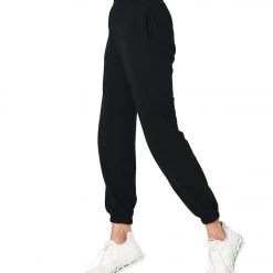 NUX Sunday Organic Sweatpants Black CLOTHING