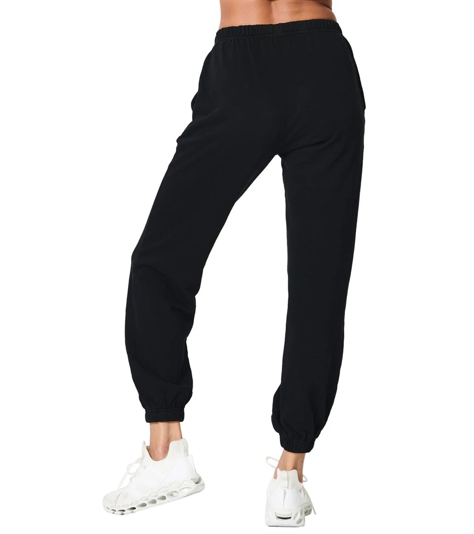 NUX Sunday Organic Sweatpants Black CLOTHING 5 NUX Sunday Organic Sweatpants Black CLOTHING