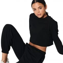 NUX Sunday Organic Sweatpants Black CLOTHING 13 NUX Sunday Organic Sweatpants Black CLOTHING