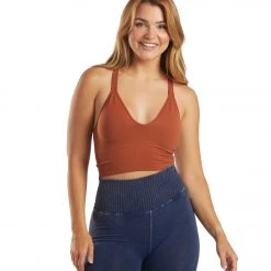 Free People Movement Good Karma Crop Yoga Top Argan Oil NEW ARRIVALS