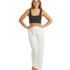 Free People Good Karma Square Neck Sports Bra Black