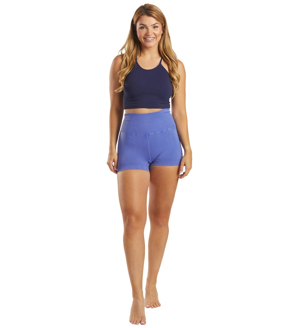 Free People Cropped Run Yoga Tank Deepest Navy 6 Free People Cropped Run Yoga Tank Deepest Navy