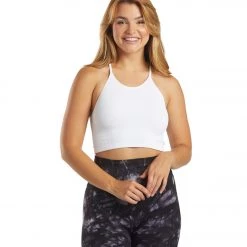 NEW ARRIVALS Free People Cropped Run Yoga Tank White