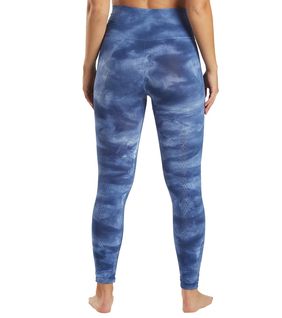 Free People Good Karma Tie Dye Yoga Leggings Rouge Blue 4 Free People Good Karma Tie Dye Yoga Leggings Rouge Blue