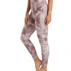 Free People Good Karma Tie Dye Yoga Leggings Sugar Plum CLOTHING