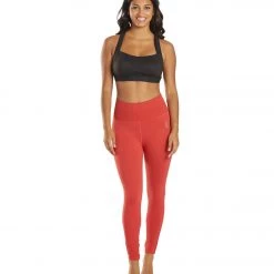 CLOTHING Free People Good Karma Yoga Leggings Poppy