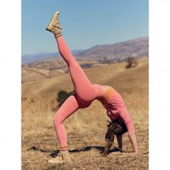 CLOTHING Free People Good Karma Yoga Leggings Poppy