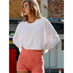 CLOTHING Free People Good Karma Running Shorts Poppy