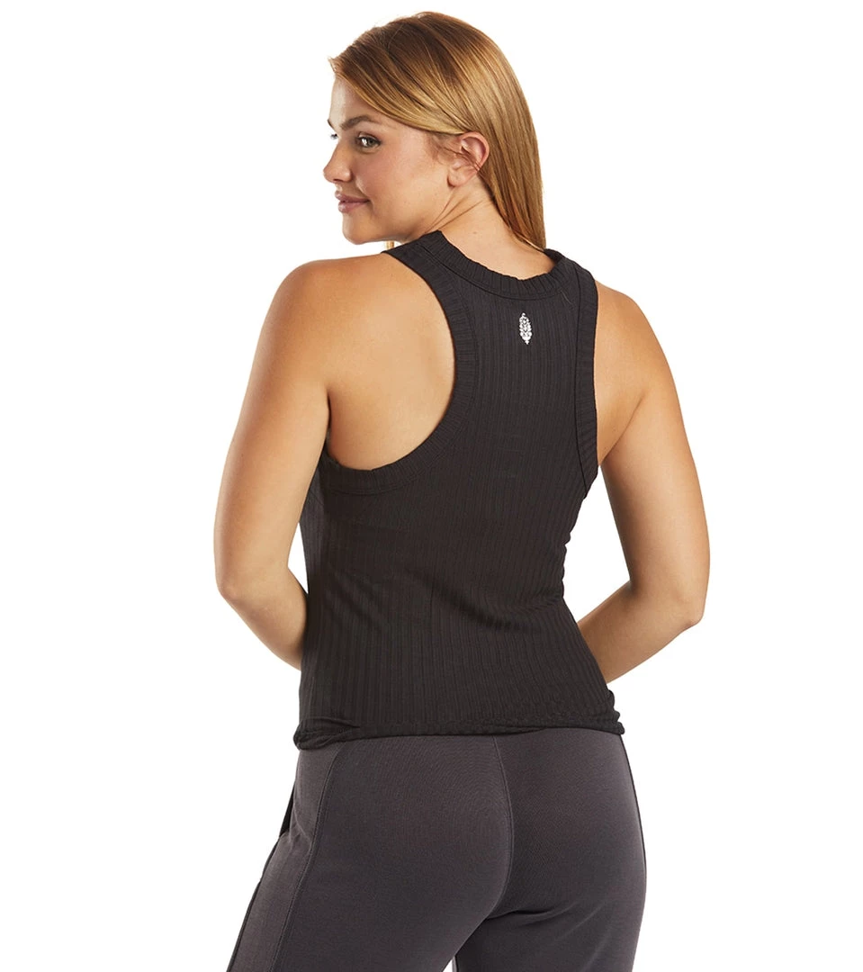 Free People Blissed Out Yoga Tank Black NEW ARRIVALS 5 Free People Blissed Out Yoga Tank Black NEW ARRIVALS