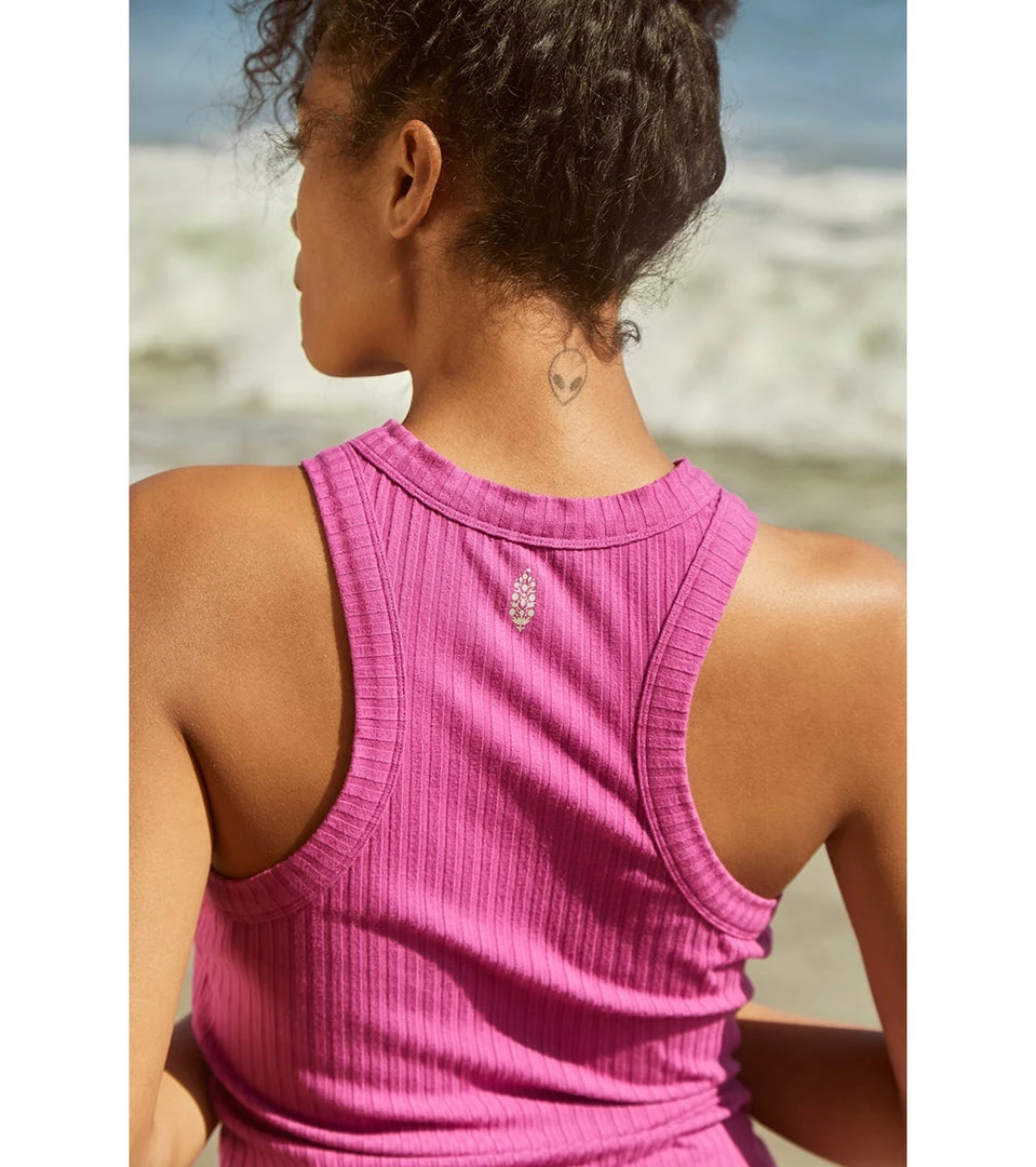 NEW ARRIVALS Free People Blissed Out Yoga Tank Cactus Flower 9 NEW ARRIVALS Free People Blissed Out Yoga Tank Cactus Flower