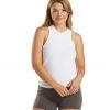 Free People Blissed Out Yoga Tank White NEW ARRIVALS
