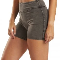 Free People Hot Shot Bike Shorts Black CLOTHING