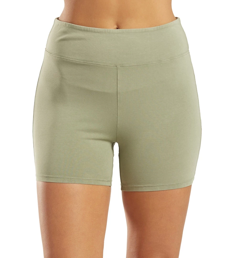 Free People Hot Shot Bike Shorts Cargo Khaki CLOTHING 3 Free People Hot Shot Bike Shorts Cargo Khaki CLOTHING