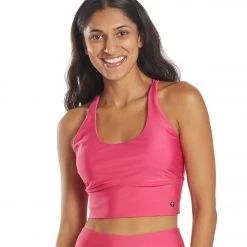CLOTHING Electric Yoga Basic Criss Cross Bra