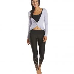 CLOTHING Electric Yoga Liberty Long Sleeve Top Purple