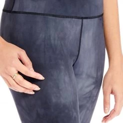 CLOTHING Electric Yoga Tie Dye 7/8 Yoga Leggings Black