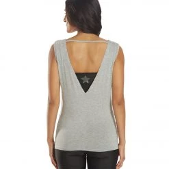 CLOTHING Electric Yoga Wrap Tank Heather