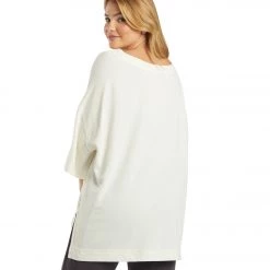 CLOTHING Free People Rugby Match Short Sleeve Tee Brushed Sail