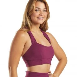 CLOTHING Free People Stay Centered Bra Acai