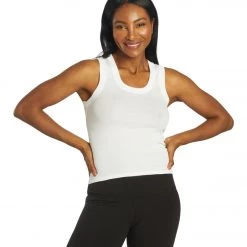 Free People U-Neck Tank White NEW ARRIVALS