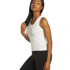 Free People U-Neck Tank White NEW ARRIVALS