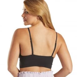 CLOTHING Free People Sage Longline Bra Black
