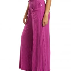 Free People Blissed Out Wide Leg Pants Cactus Flower CLOTHING