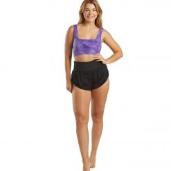 Free People Game Time Shorts Black