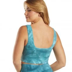 Free People Good Karma Bra Tie Dye Blue Peacock 13 Free People Good Karma Bra Tie Dye Blue Peacock