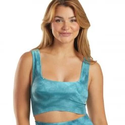 Free People Good Karma Bra Tie Dye Blue Peacock 19 Free People Good Karma Bra Tie Dye Blue Peacock