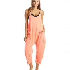 Free People Hot Shot Onesie Hot Watermelon NEW ARRIVALS