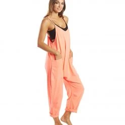 Free People Hot Shot Onesie Hot Watermelon NEW ARRIVALS